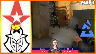 ASTRALIS vs G2 - BLAST Premier Global Final - Map1 DUST2 - CSGO VOD