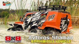 The HUGE Avtoros Shaman 8x8 | Double E RC E373 | Unboxing & First Drive | Cars Trucks  4 Fun