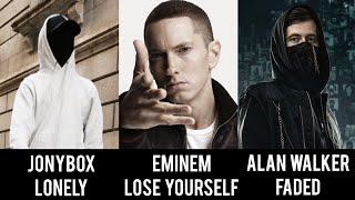 Alan Walker x Eminem x Jonybox - Faded / Lose Yourself / Lonely (MASHUP)