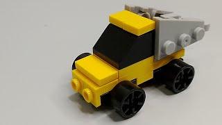 HOW TO MAKE LEGO DUMP TRUK || cara merakit Lego truk pasir