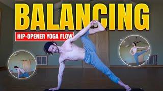 Balancing Hip-Opener Yoga Flow - Mays Yoga