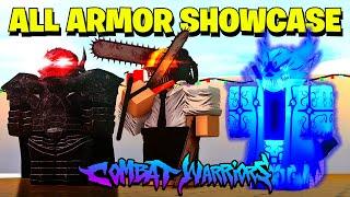 ALL ARMOR SHOWCASE in Combat Warriors