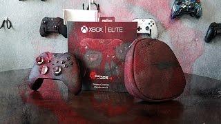 Limited Edition Gears of War 4 Elite Controller Unboxing