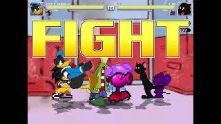 MUGEN Fight - Team Donald Duck vs. Team Tom Cat