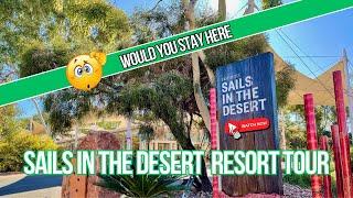 When visiting Uluru should you stay at the Sails in the Desert Resort?