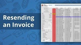 Aljex Vision: Resending an Invoice