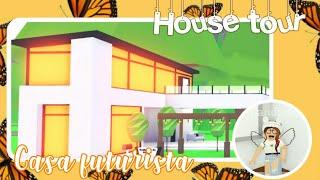 [House tour] Casa futurista | Roblox - Adopt me