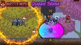 Terraria Master mode - No Damage: Queen Slime [Summoner]