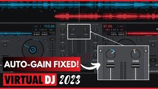 Mastering Virtual DJ | How to Fix Auto-Gain in Virtual DJ | Latest (2023)