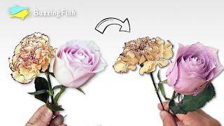 How to Dry and Preserve Flowers | Dried Flowers (Rose and Carnations) 