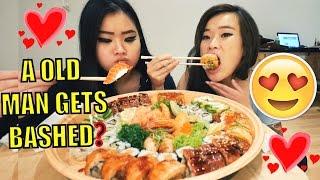 GIANT SUSHI PLATTER | MUKBANG | EATING SHOW