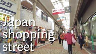 Japan shopping street Walking Tour - Hyogo Japan [ Tarumi Shotengai ]