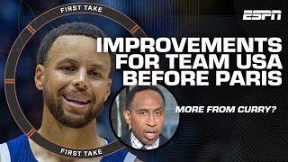 SHOT  MAKING  ABILITY!  - Stephen A. wants to see MORE from Team USA | First Take