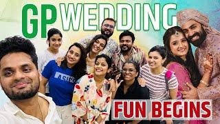 GP chettantae wedding | GP & Gopika Anil | BTS | Lijo, kukku, deepa , anju, shilpa, Miya ,dia