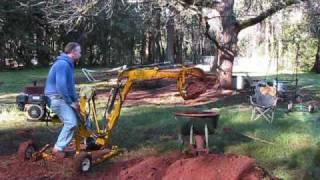 Greens Machines backhoe , "The big job".