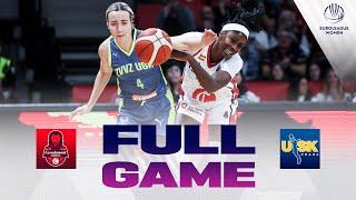 Casademont Zaragoza v ZVVZ USK Praha | Full Basketball Game | EuroLeague Women 2024-25