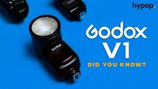 Godox V1 Round-Head Speedlite Tips and Tricks | Did You Know?