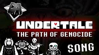 UNDERTALE SONG (THE PATH OF GENOCIDE) LYRIC VIDEO - DAGAMES