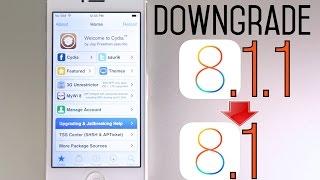 How To Downgrade iOS 8.1.1 To iOS 8.1 & Jailbreak Untethered