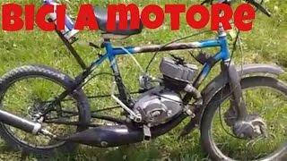 UNA BICI MOTORE A MARCE 50cc!