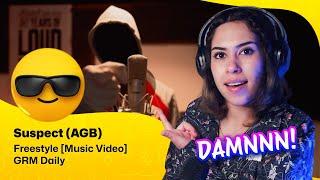 Reaction ▷  Suspect (AGB) - Suspect (AGB) - Freestyle [Music Video] | GRM Daily