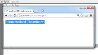Constructors and Destructors: PHP OOP