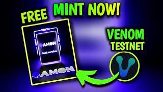 Guide for QAMON Venom Testnet | Mint Free NFT Qamon Now!! | Venom Testnet Tutorial - Qamon