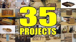 35 Small Woodworking Projects Compilation