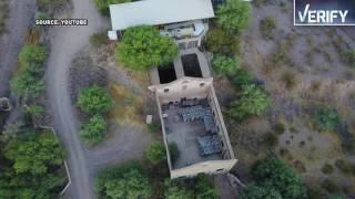 Drone video shows monkeys in supposed abandoned facility in Mesa