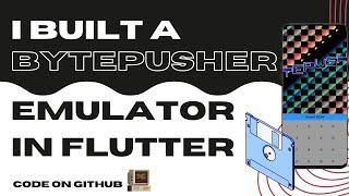I built a Bytepusher Emulator in Flutter! Code available on Github!
