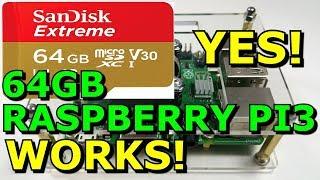 Raspberry PI3 B+ Using A 64GB Sandisk Micro SD Extreme Memory Card How To Format And Install Noobs