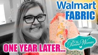 1 Year later: Walmart Fabric Quilt Meets The Ultimate Durability Test