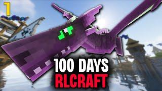 100 Days RLCRAFT: Part 1 - This Dragon Must Die