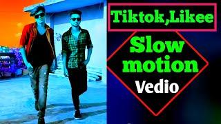 Likee App Slow Motion Video Editing Bangla Tutorial | Slow motion video editing | tiktok slow motion