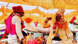 आदिवासी दूल्हा दुल्हन डांस वीडियो 2021 ||Adivasi Dulha Dulhan Dance Video Alirajpur Jhabua  Mp !!