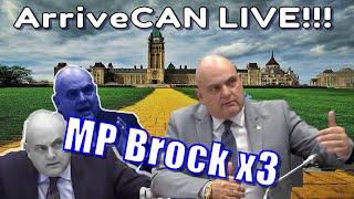 MP Brock Questions RCMP After ArriveCan Raids, Guess Who... 6/18/2024