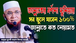 জান্নাতের বর্ণনা শুনলে দুনিয়ার সব ভুলে যাবেন / Mufti njrul Islam kasemi / মুফতী নজরুল ইসলাম কাসেমী