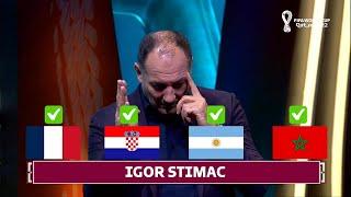 IGOR STIMAC, Prophecy the semy finalist team world cup