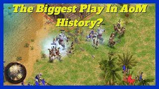 HE ACTUALLY DID IT... | Matreiuss (Odin) vs Kvoth (Poseidon) Game 3/5 #aom #ageofempires