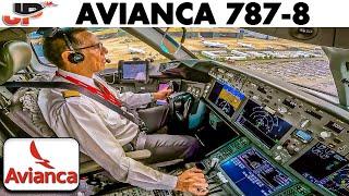 Avianca Boeing 787 Cockpit landing London Heathrow