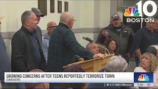 Growing concerns after teens reportedly terrorize town