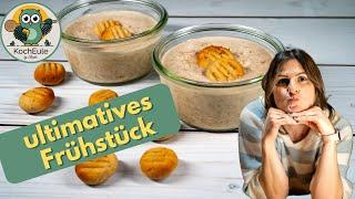 Frühstücks Highlight | Lebkuchen Overnight Oats mit schnellen Frühstückskeksen | Thermomix® TM6 TM5