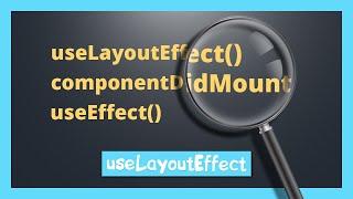 How often do you use useLayoutEffect? Why do we need 2 hooks?