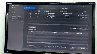 DAHUA - ADDING IP CAMERA TO DVR