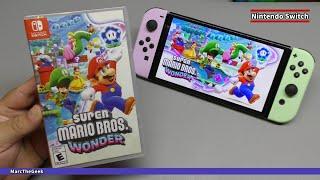 Super Mario Bros. Wonder Unboxing & Gameplay