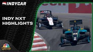 Indy NXT Series HIGHLIGHTS | Grand Prix of Monterey, Race 1 | 6/22/24 | Motorsports on NBC