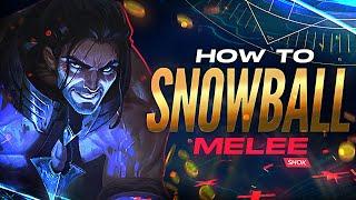 HOW TO SNOWBALL AND CARRY SOLO QUEUE - MELEE MIDS