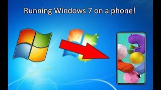 Running Windows 7 on a phone! (using Limbo PC emulator)