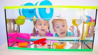 Sink or Float with Gaby and Alex | Science Experiments for kids