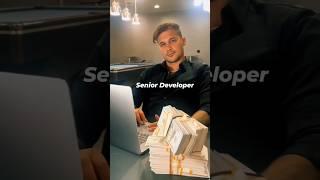 Senior developer vs junior #developers #shortsvideo #funny #cs